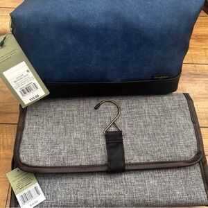 Blue and Gray Travel Bags